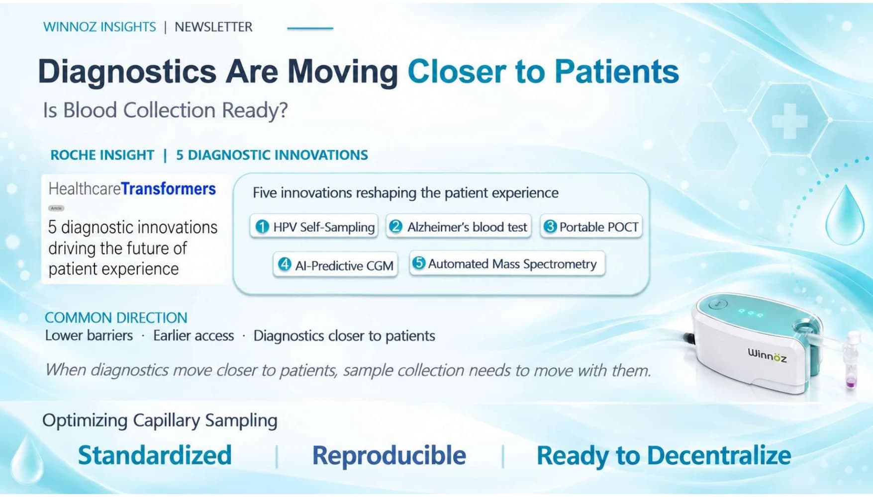 Diagnostics Are Moving Closer to Patients